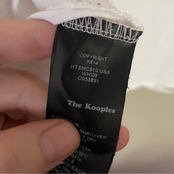 THE KOOPLES Zombie Biker T-Shirt - Medium - Picture 5 of 5